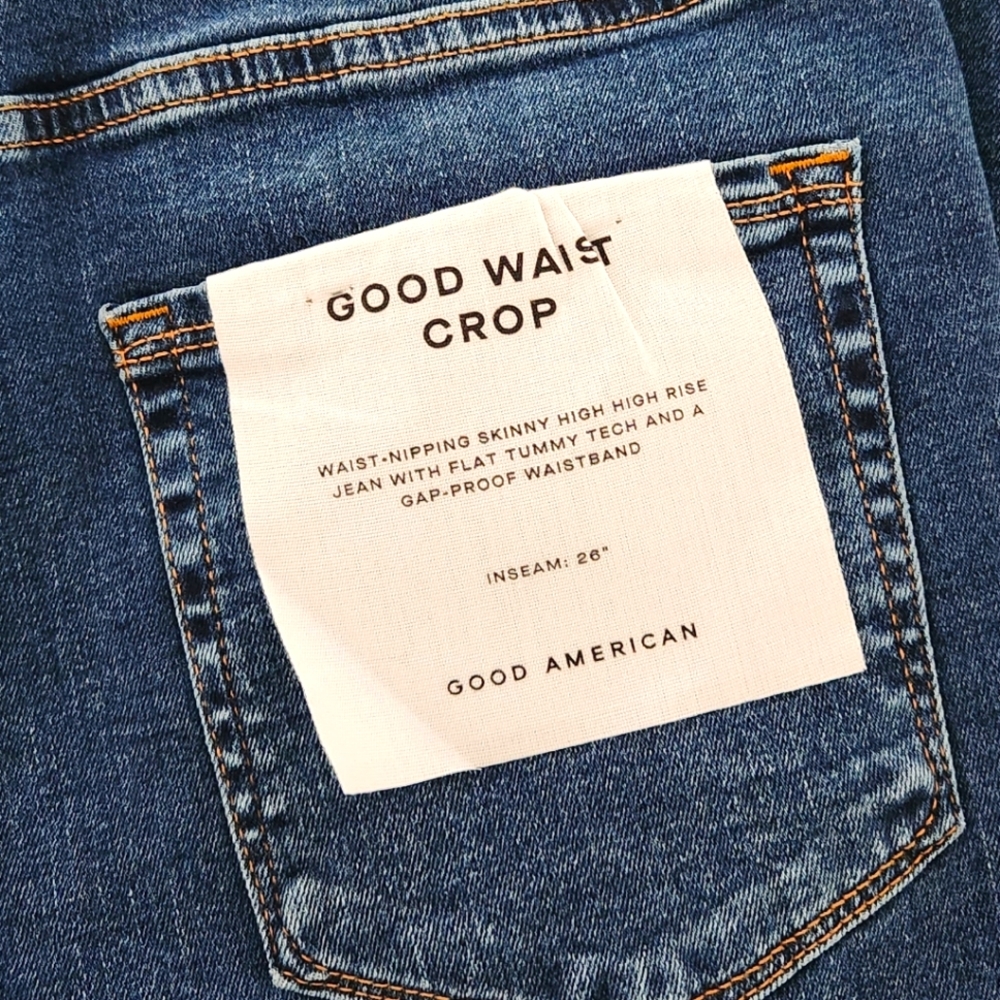 NWT Good American Waist Shaper Skinny Jeans